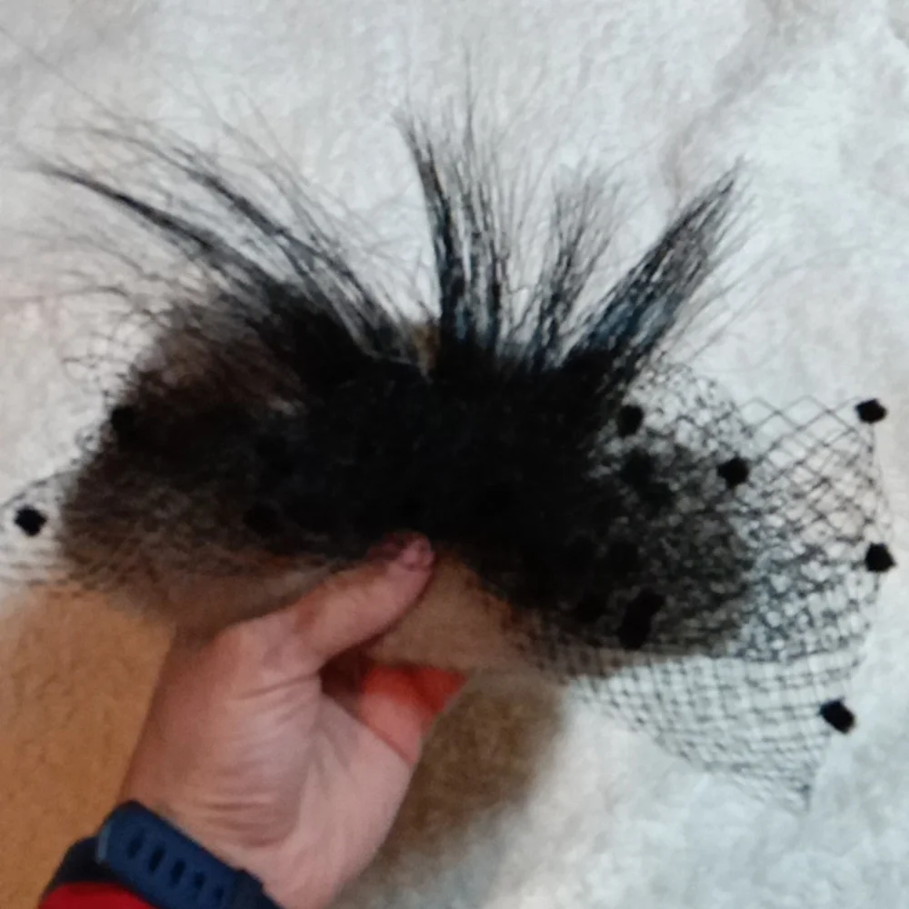 * SOLD * Vintage fur hat beret - Picture 5 of 10